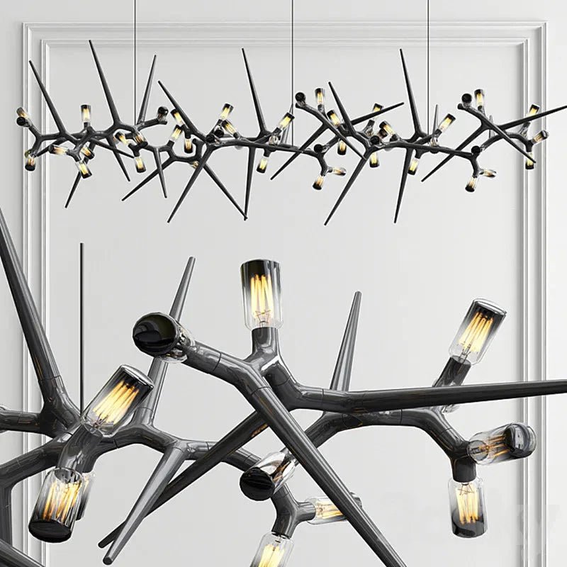 Modern Trendy Dining Room Lighting - 177” (L450cm)Warm light 3000KBlushlighting