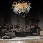 Doris Rain Branch Chandelier 23.5"D Gold-Chandelier-Blushlighting