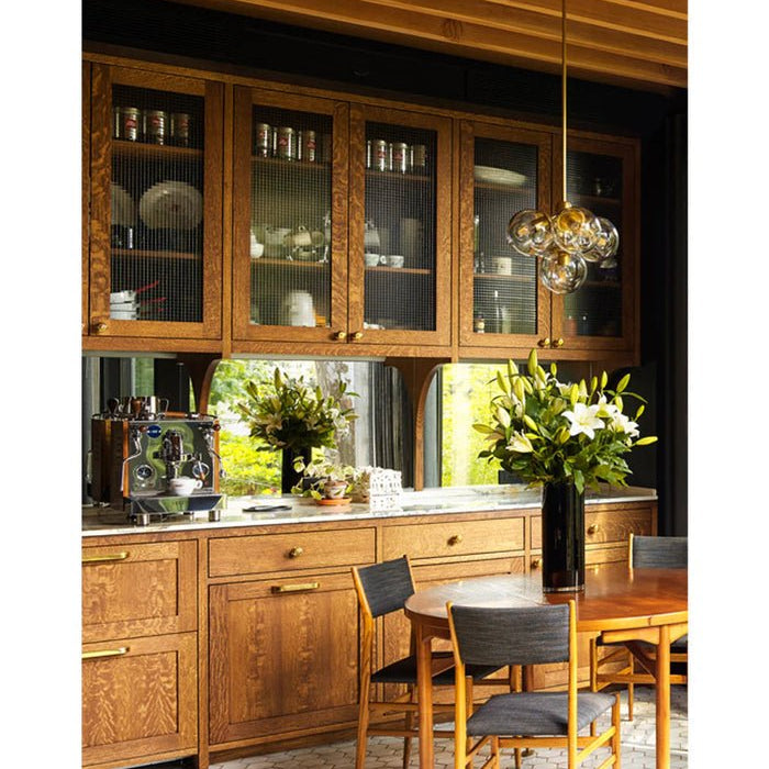 Modo Pendant - 5 Globes-Chandelier-Blushlighting-Blushlighting