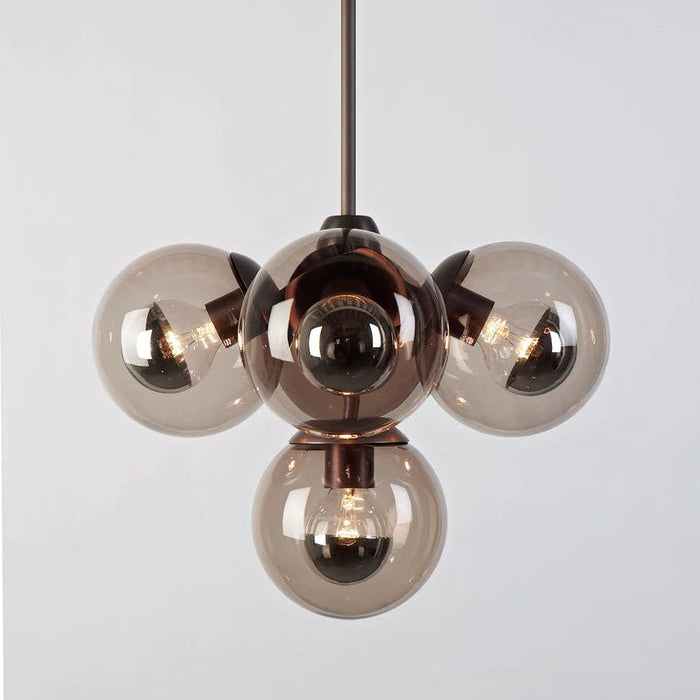 Modo Pendant - 5 Globes-Chandelier-Blushlighting-Blushlighting