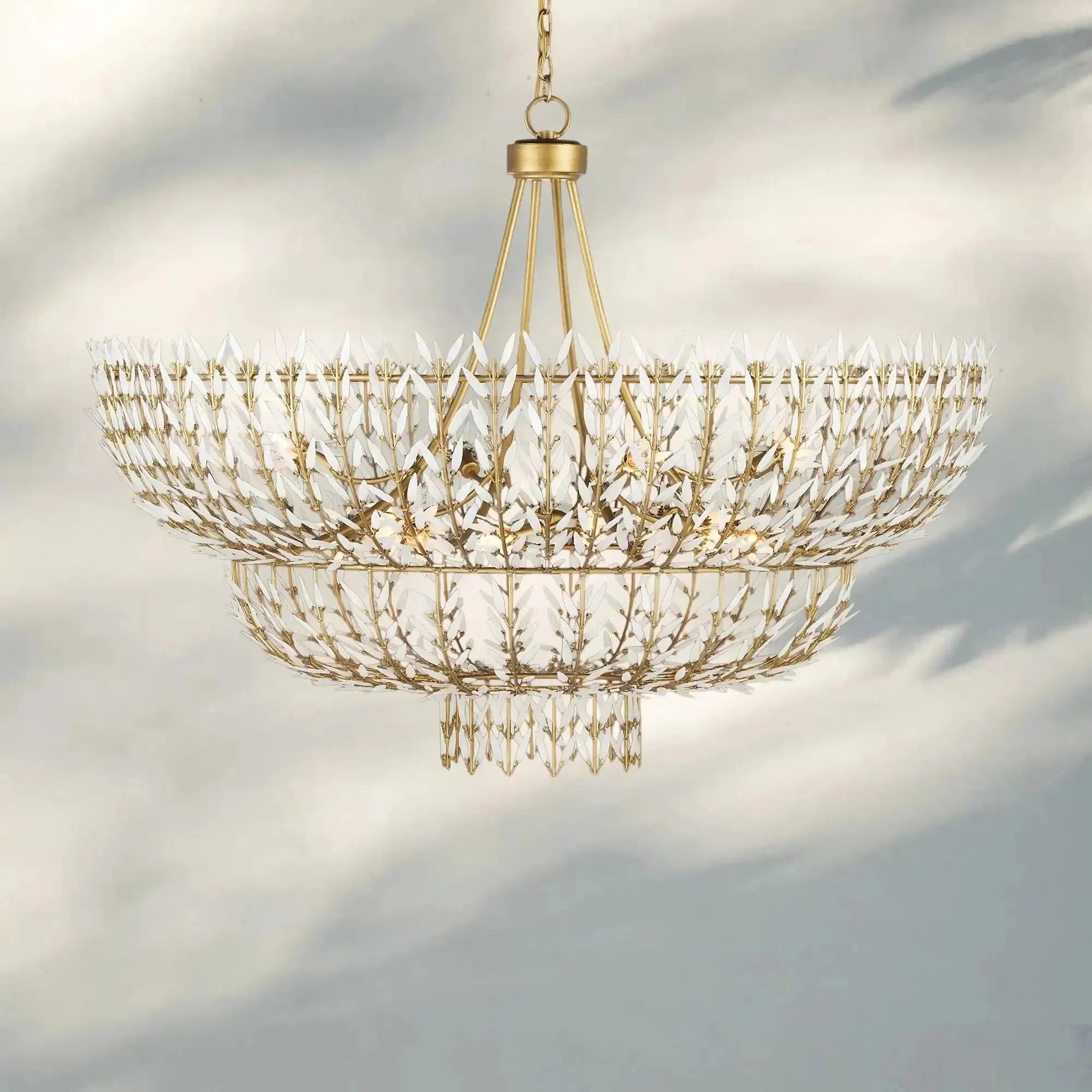 Morrigan Round Chandelier - 56"Blushlighting