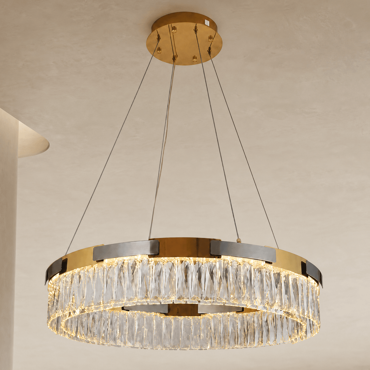 Mughetto Crystal Chandelier - Blushlighting