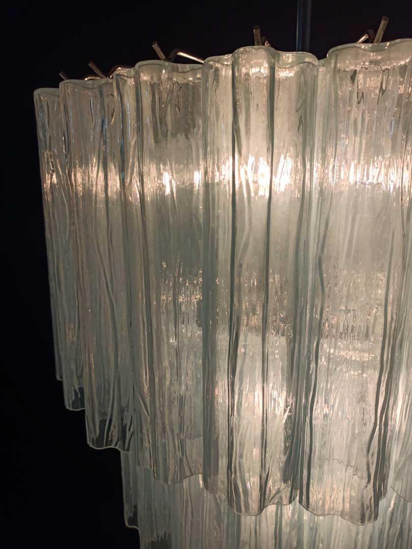 Murano Chandelier – 52 tubes – Opal - Blushlighting