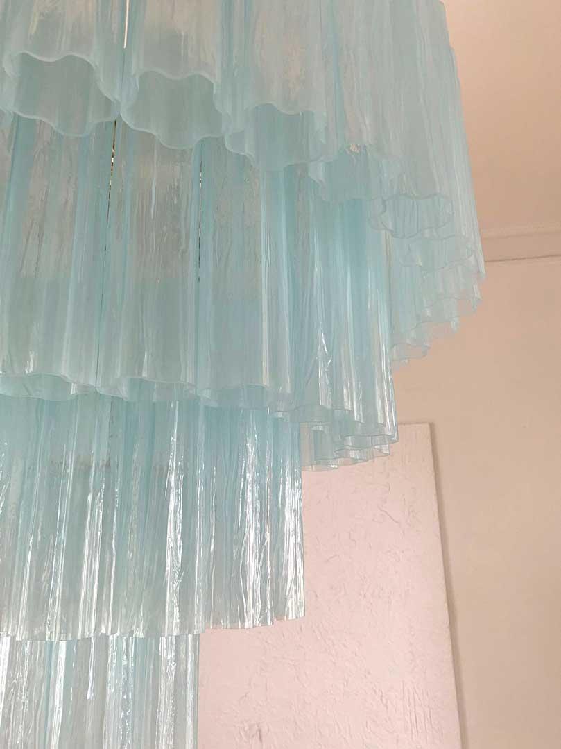 Murano Chandelier – 78 tubes – Opal-Chandelier-Blushlighting-Blushlighting