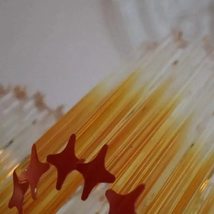 Murano Glass Chandelier – Amber - Blushlighting