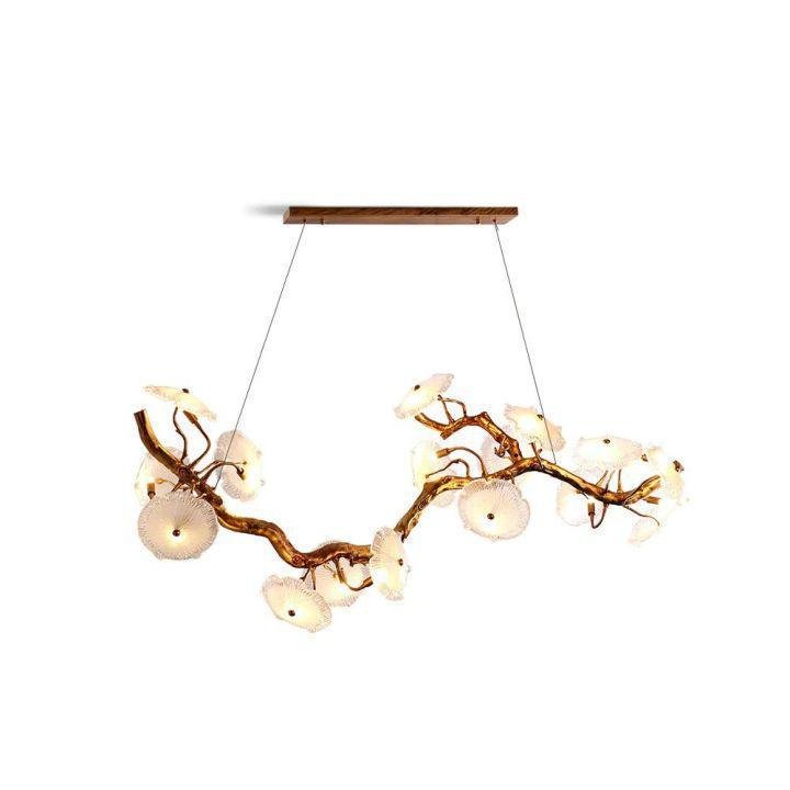 Nenufar Blooming Chandelier - L 49.2″(125cm) x W 13.8″(35cm) x H 25.6″(65cm)Blushlighting