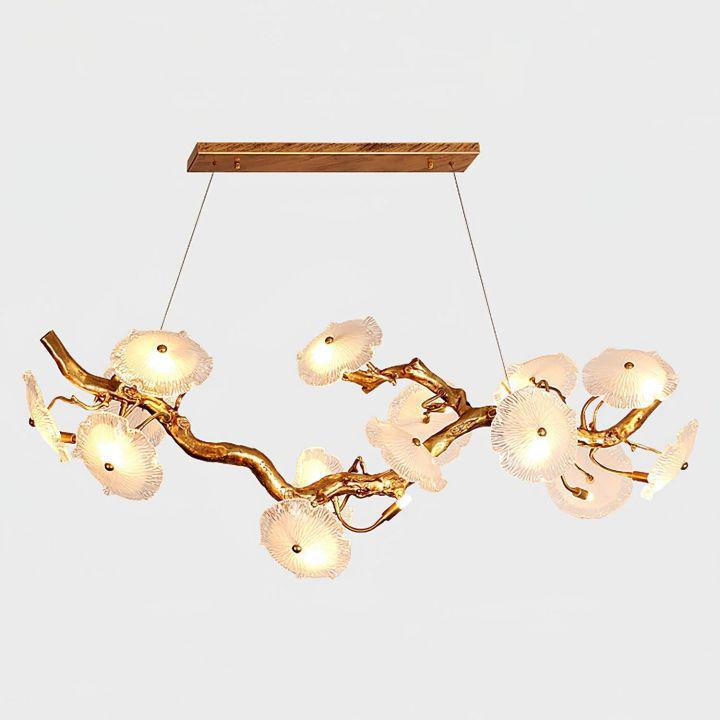 Nenufar Blooming Chandelier-chandeliers for dining room,chandeliers for stairways,chandeliers for foyer,chandeliers for bedrooms,chandeliers for kitchen,chandeliers for living room-Blushlighting