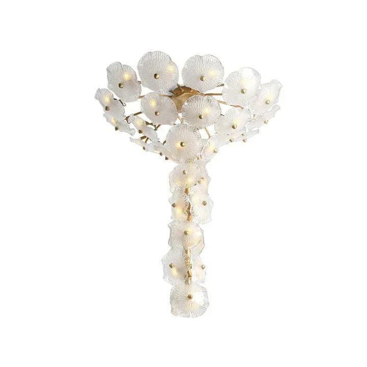 Nenufar Water Modern Chandelier - Size: Dia 23.6″(60cm) x H 23.6″(60cm)Blushlighting