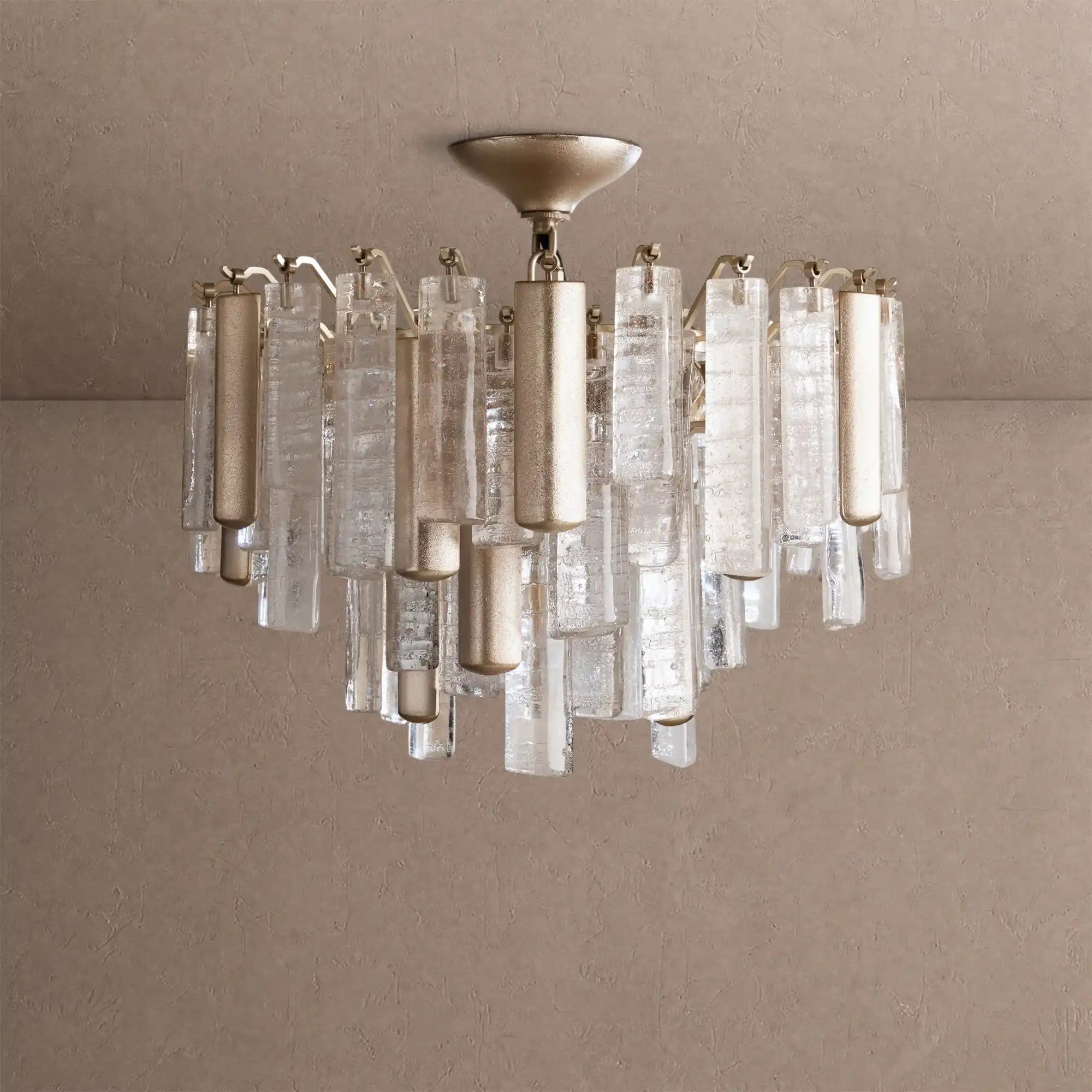 Neve Flush Mount - BrassBlushlighting