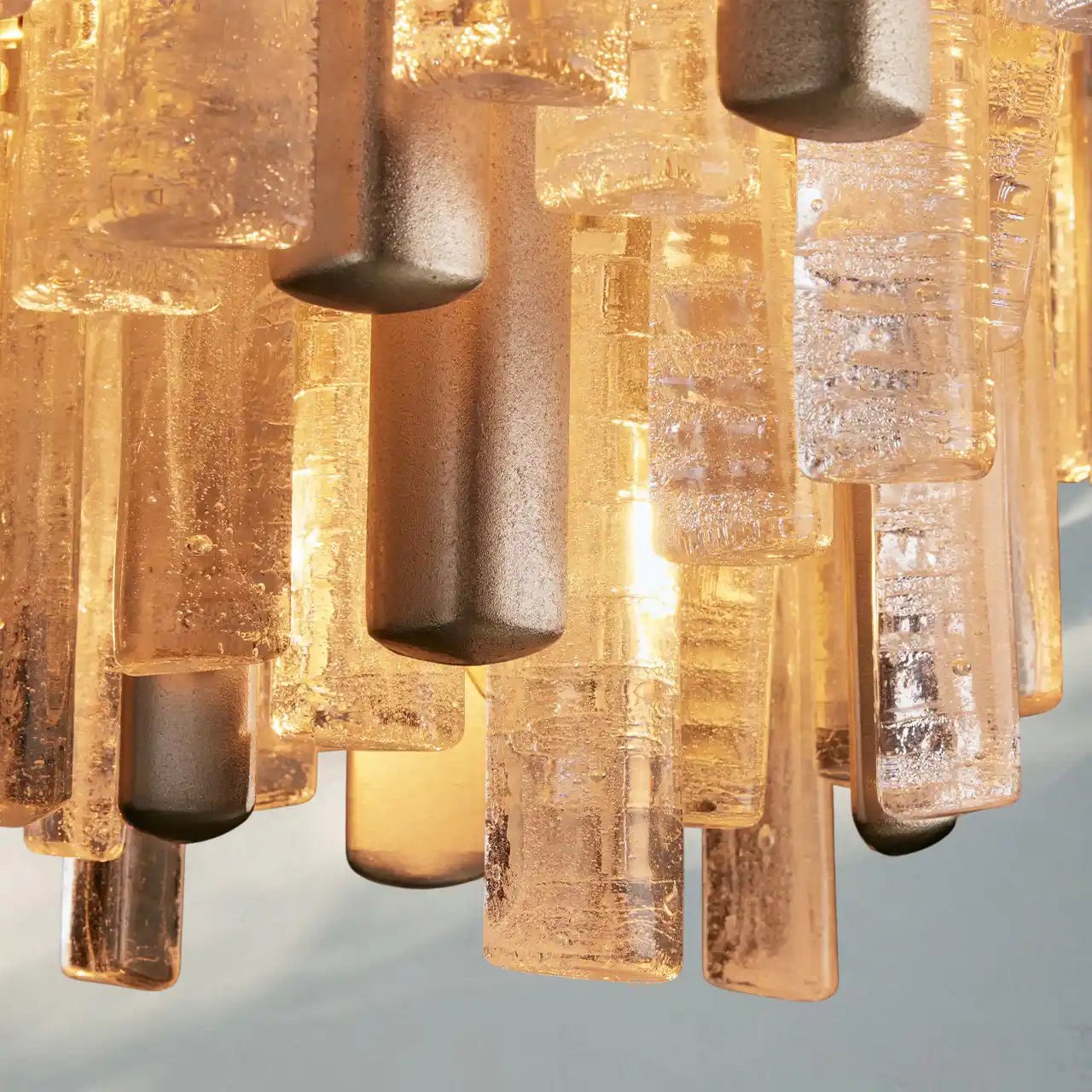 Neve Flush Mount - ChampagneBlushlighting