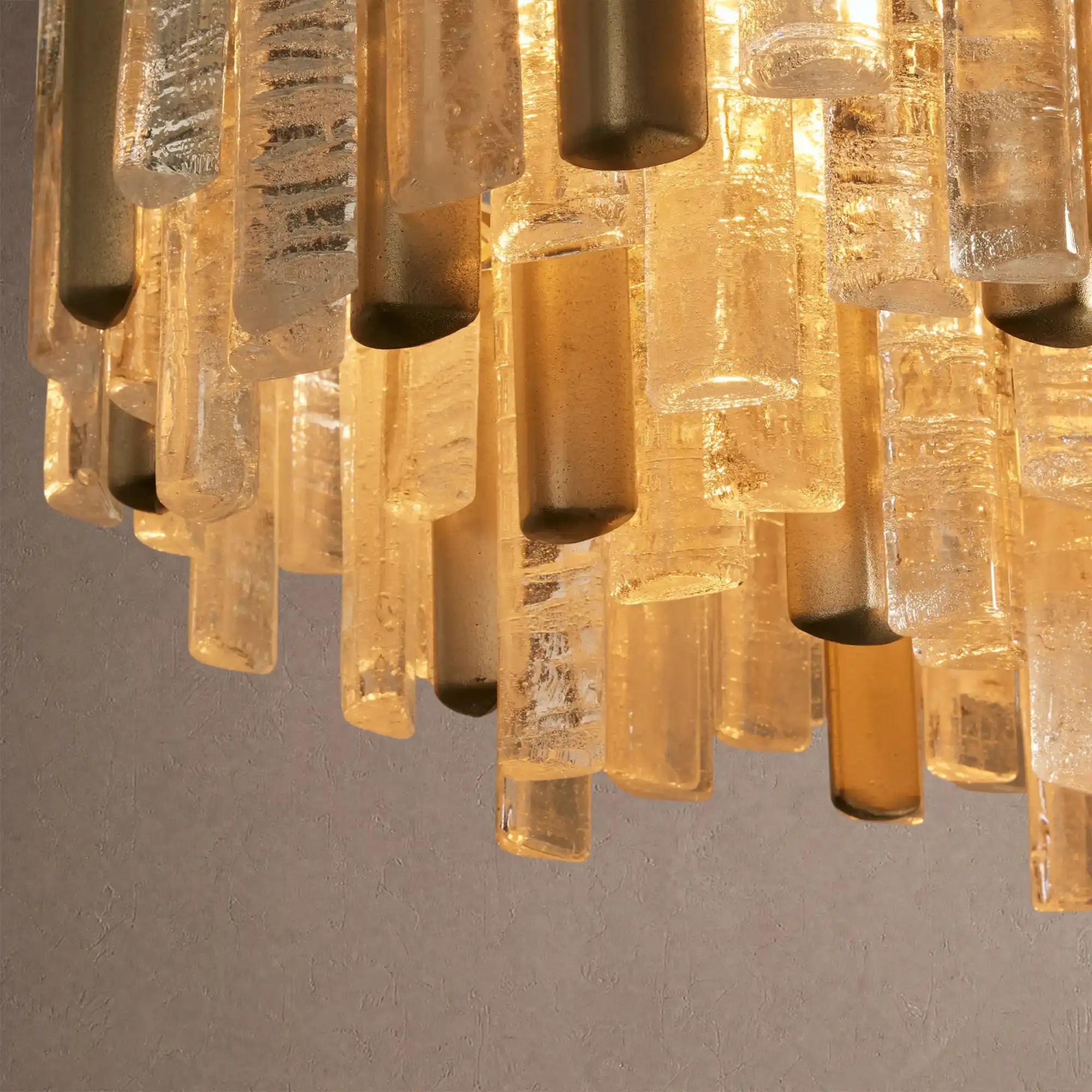 Neve Linear Chandelier - BrassBlushlighting