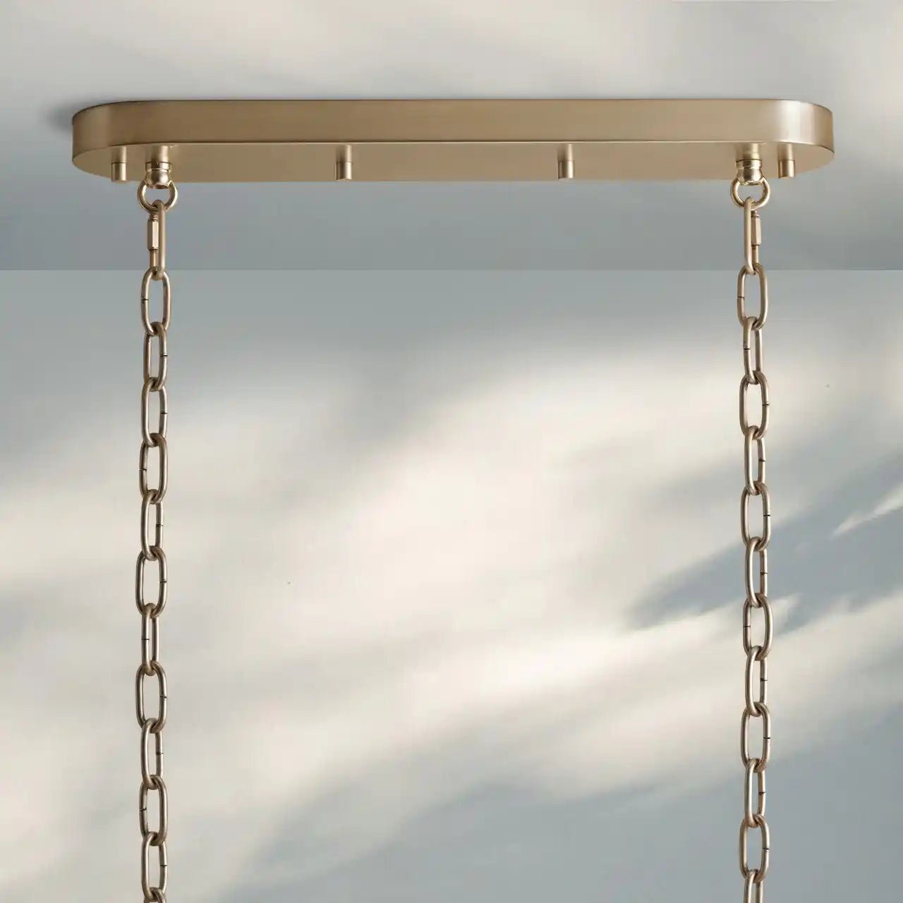 Neve Linear Chandelier - ChampagneBlushlighting