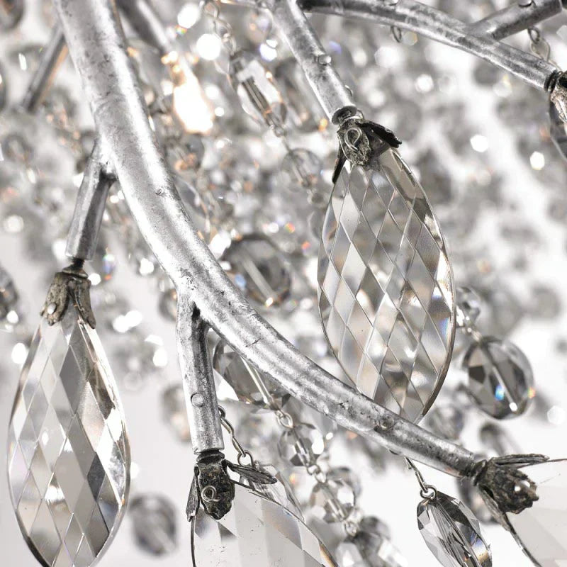 New Luxury Branch Crystal Pendant Chandelier Designer Creative Art Dining Room/Living Room Light Fixture-Chandeliers-Blushlighting