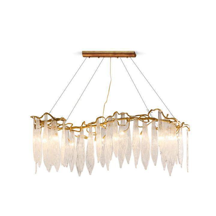 Niagara Branch Chandelier-chandeliers for dining room,chandeliers for stairways,chandeliers for foyer,chandeliers for bedrooms,chandeliers for kitchen,chandeliers for living room-L 59″(150cm) x W 23.6″(60cm) x H 25.6″(65cm)-Blushlighting