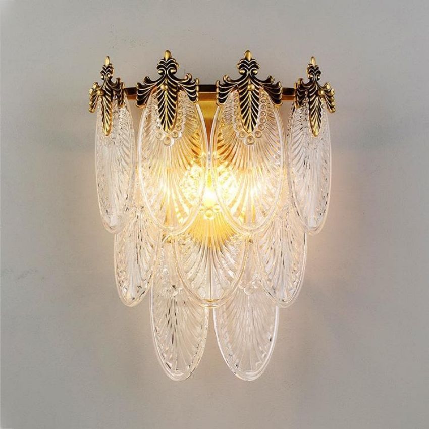 Nimbus Classic Retro Art Crystal Wall Lamps - Blushlighting