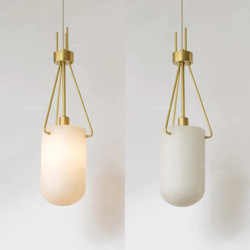 Nina Modern Alabaster Pendant Light, Alabaster Pendant Lamp Besides Bed Pendant Light Kevin Studio Inc