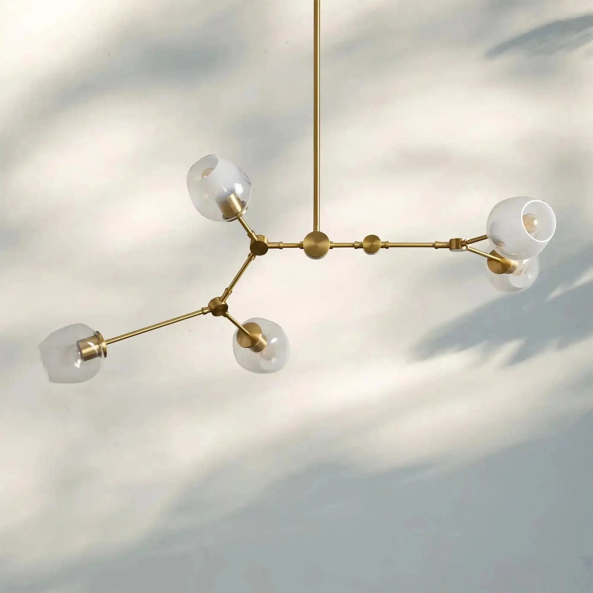 Noella Chandelier - BrassBlushlighting