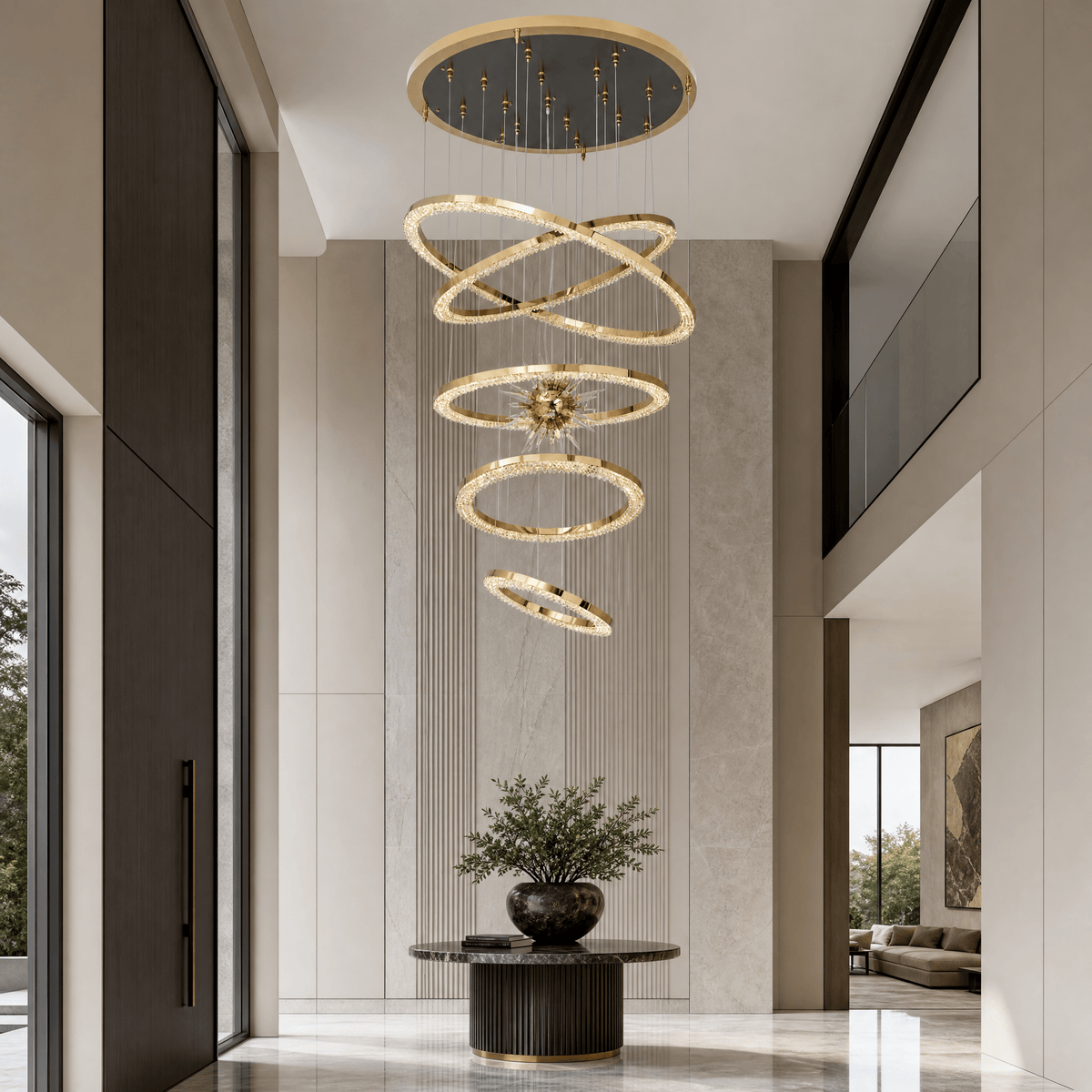 Octagonal Chandelier - Blushlighting