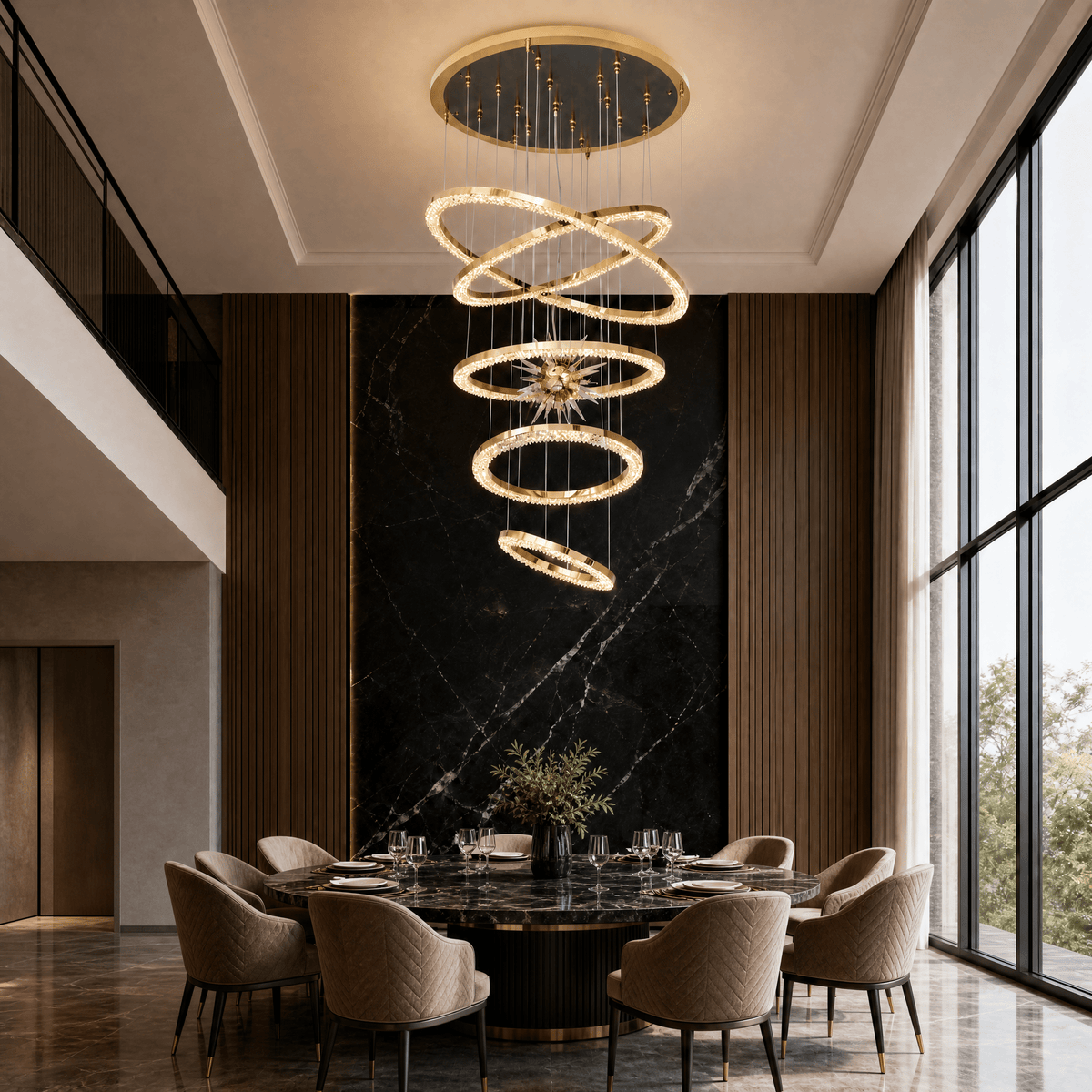 Octagonal Chandelier - Blushlighting