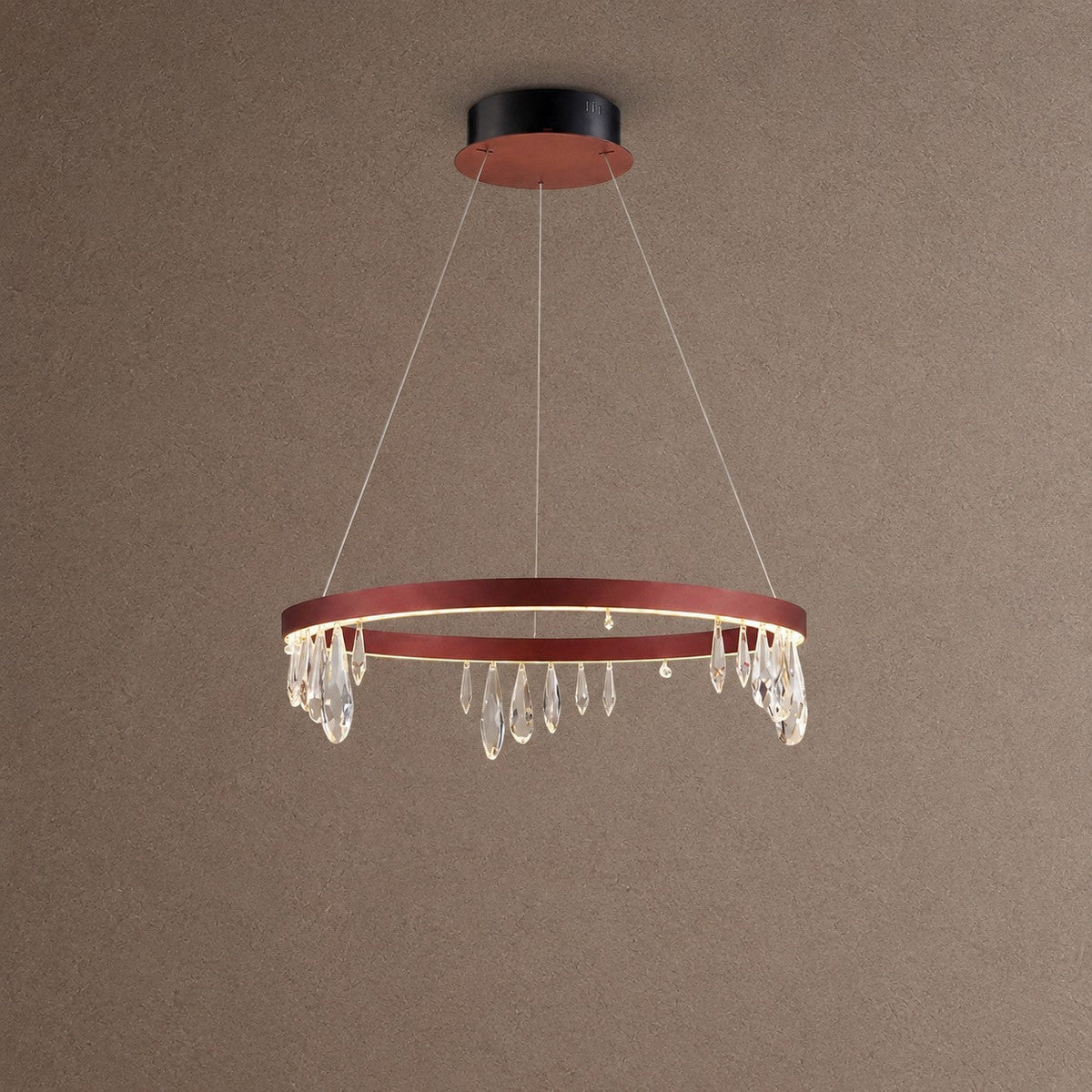 Orbit Crystal Chandelier - Ø15.7" × H5.3" (Ø40 × H13.5 cm)Blushlighting