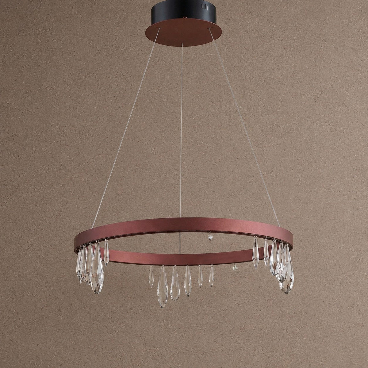 Orbit Crystal Chandelier - Ø15.7" × H5.3" (Ø40 × H13.5 cm)Blushlighting