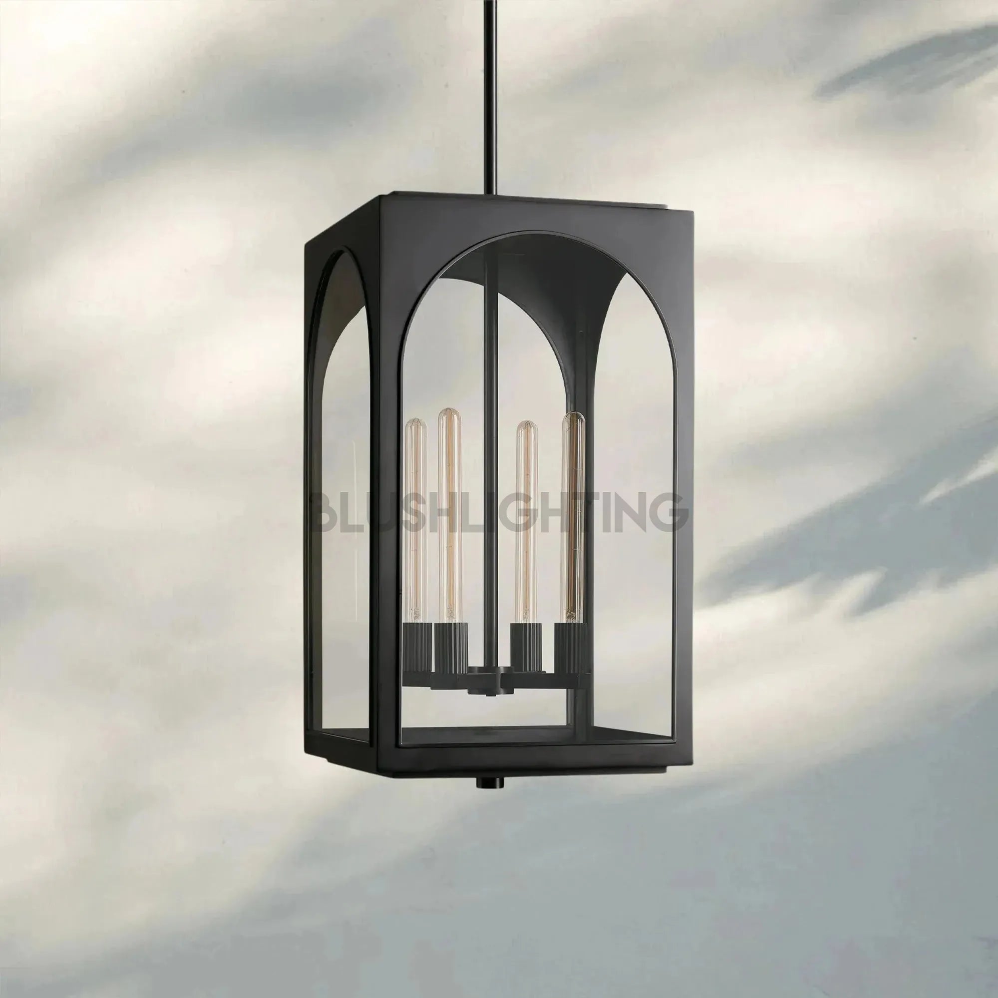 Palladian Outdoor Pendant - Bronze28"HBlushlighting