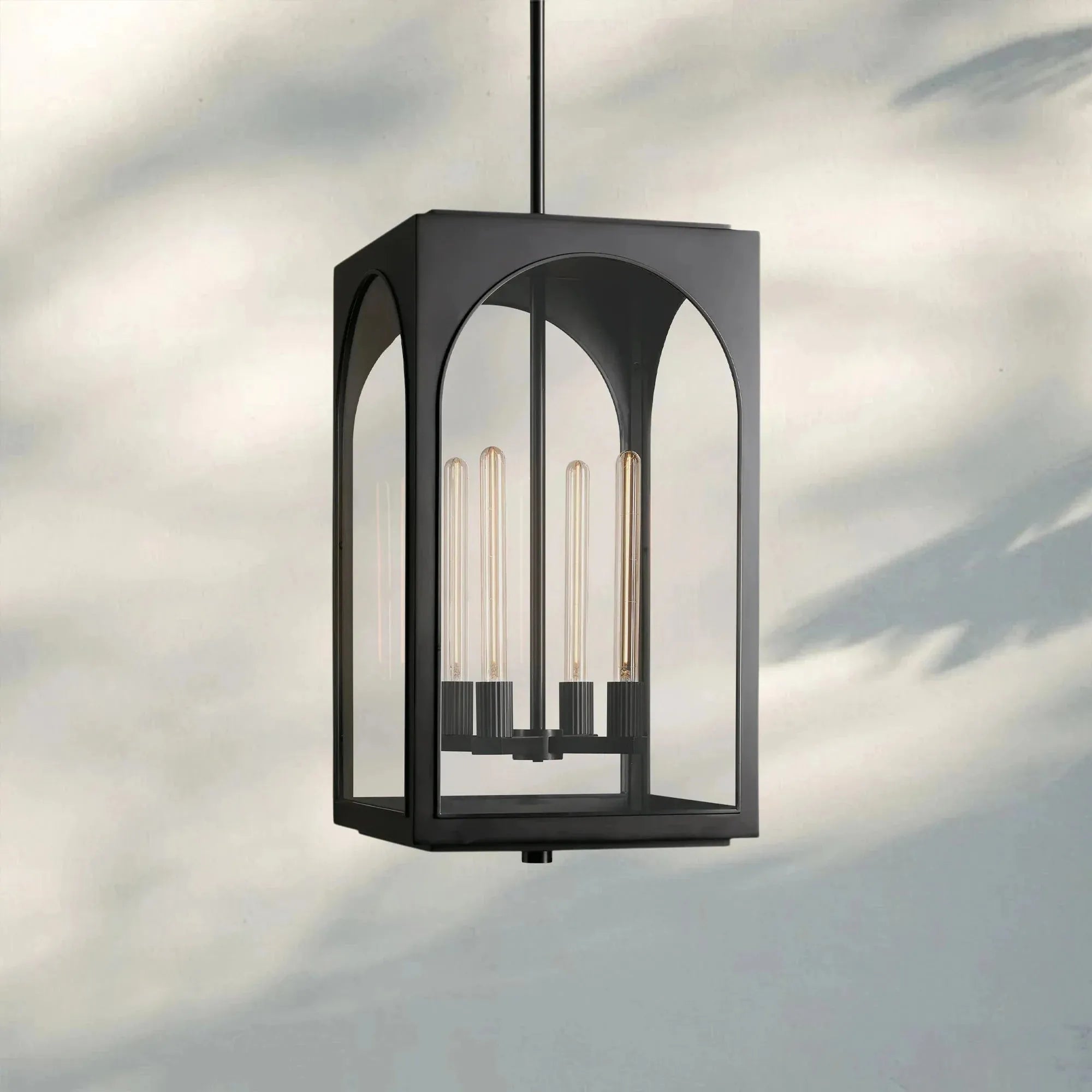 Palladian Outdoor Pendant - Bronze28"HBlushlighting