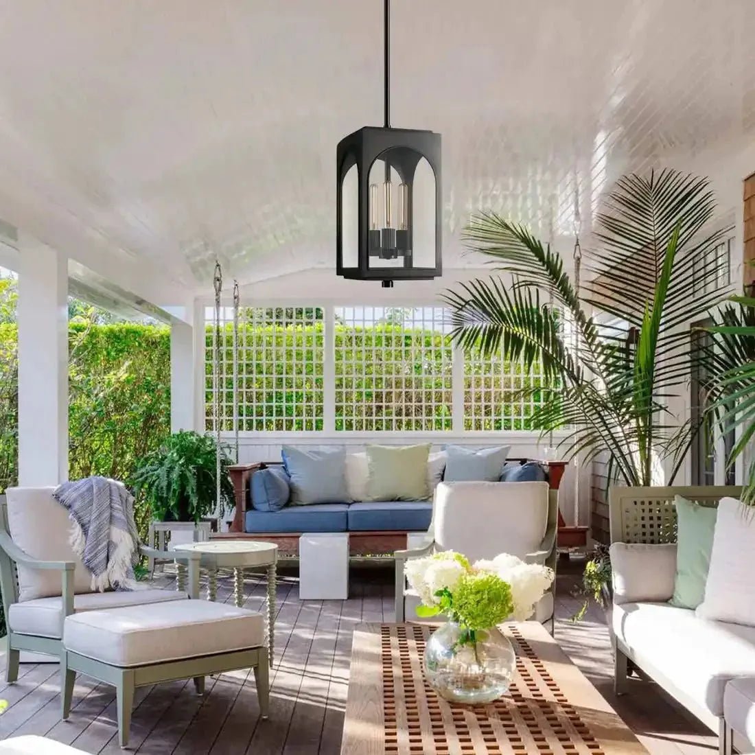 Palladian Outdoor Pendant - Bronze18"HBlushlighting