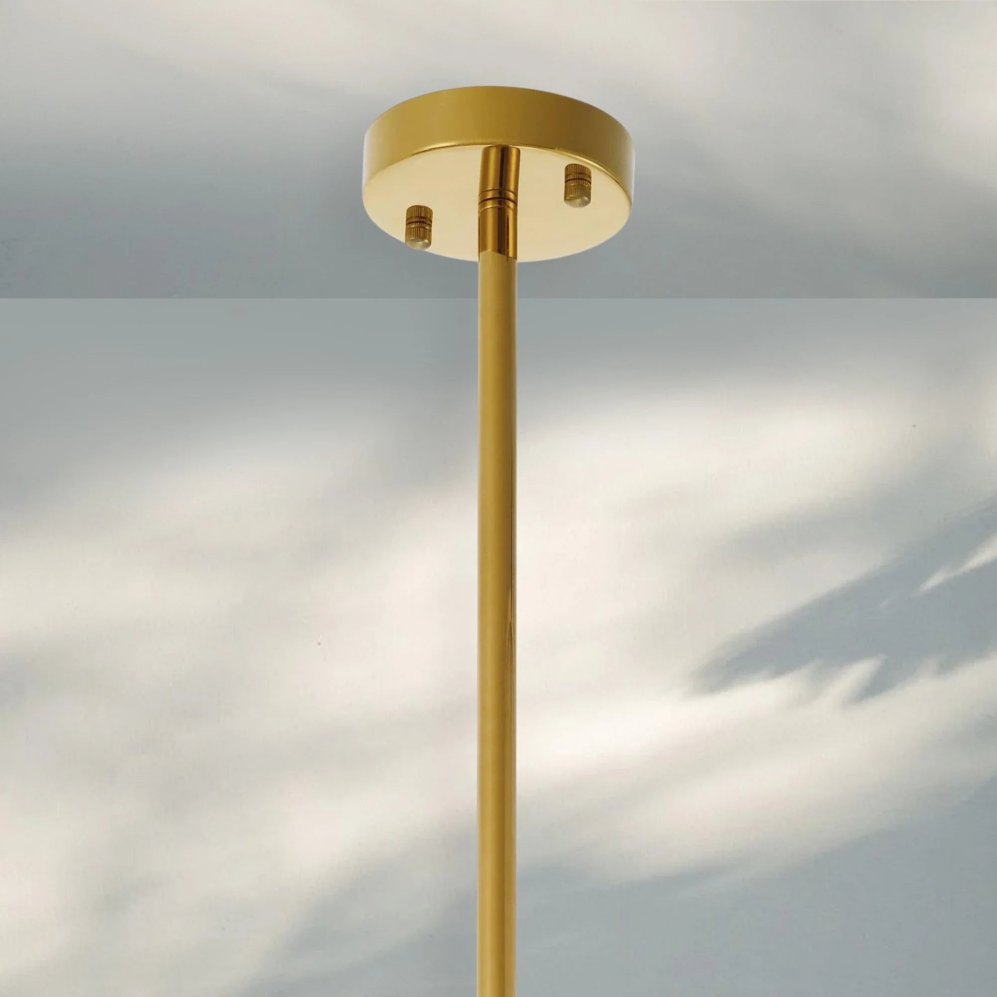 Pearl Alabaster Modern Round Chandelier-Blushlighting