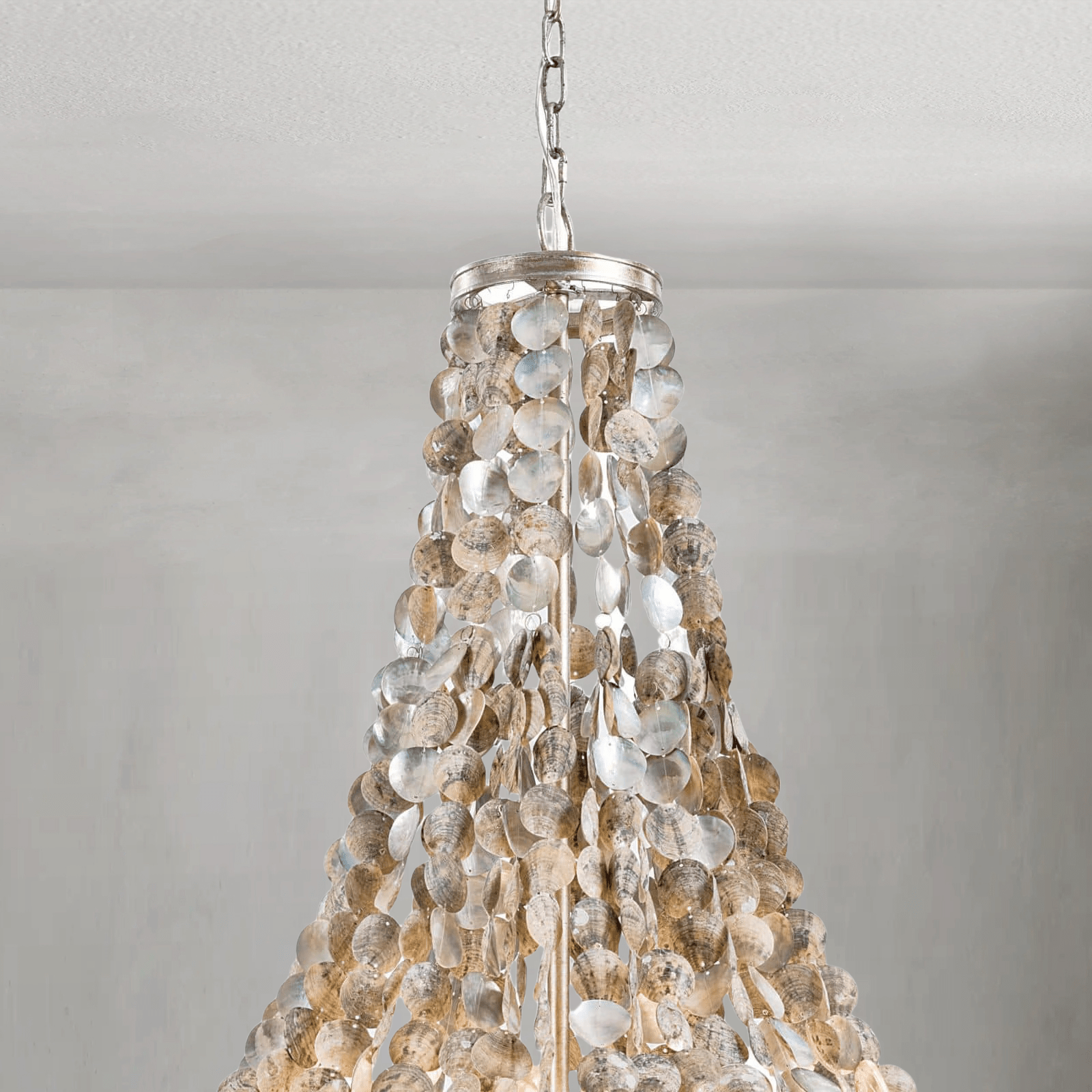 Pearl Seashell Pendant Light - Blushlighting