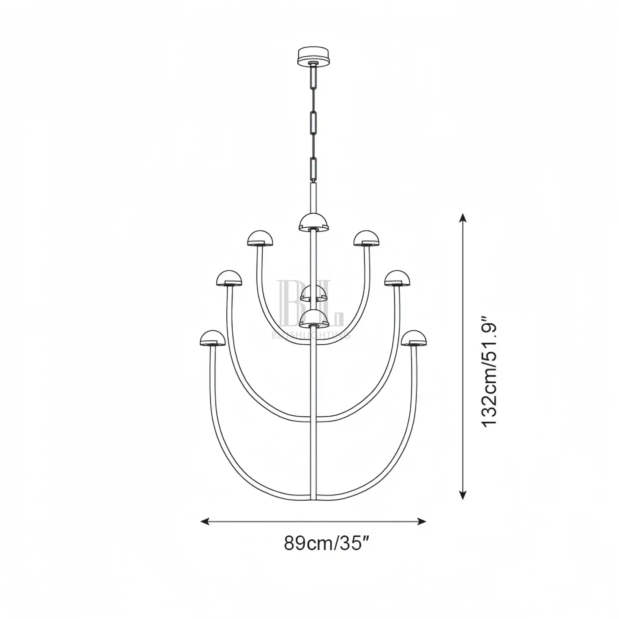 Pedrea Alabaster Round Chandelier 24'' 32'' 40'' - Blushlighting