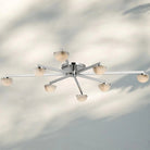 Pedrea Alabaster Wearstler Large Staggered Arm Flush Mount - Blushlighting