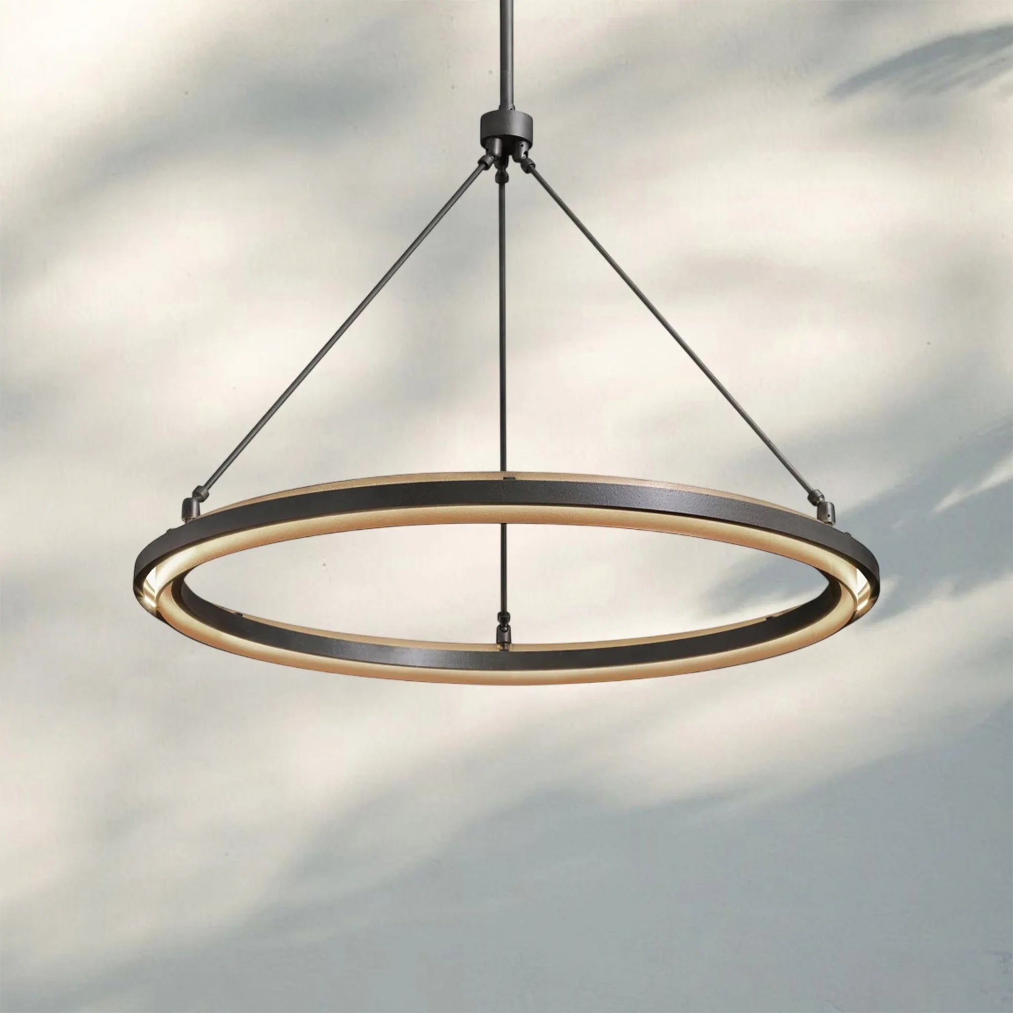 Peralte Elegant Modern Round Chandelier 36" 48" 60"-