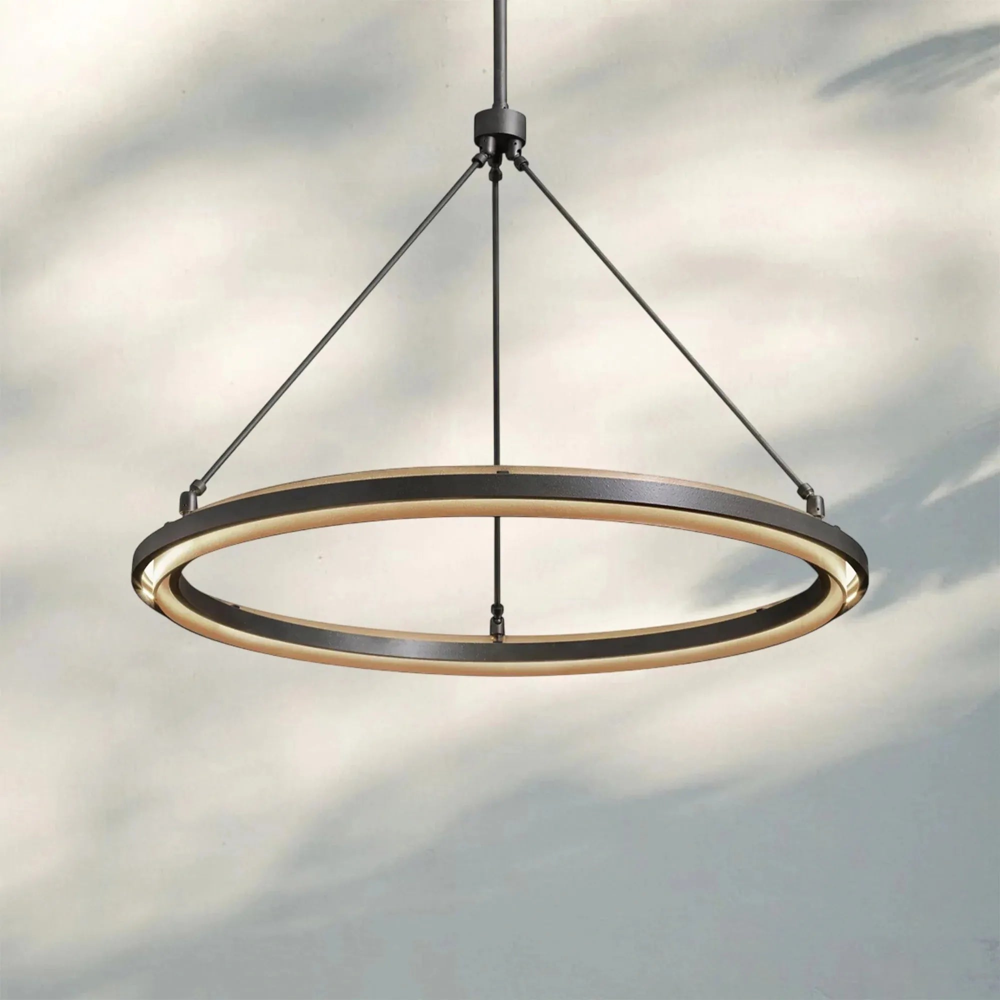 Peralte Elegant Modern Round Chandelier 36" 48" 60"-