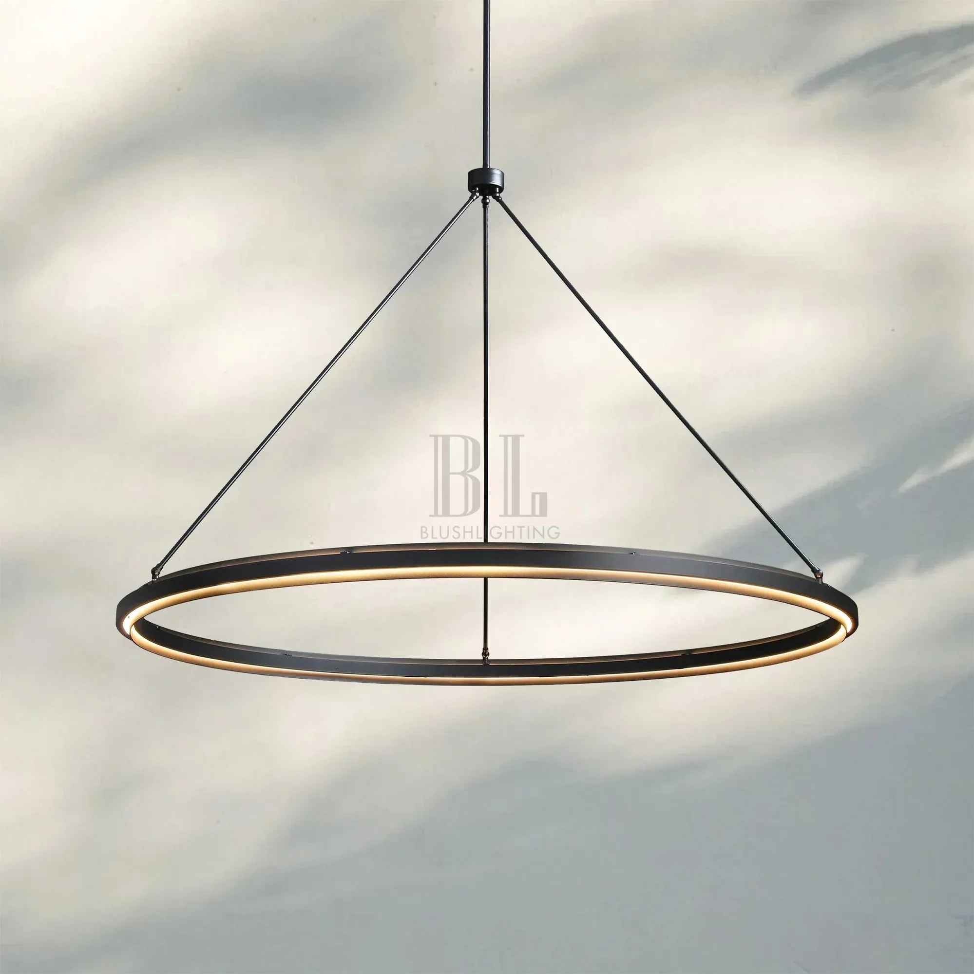 Peralte Elegant Modern Round Chandelier 36" 48" 60"-Round 48''-