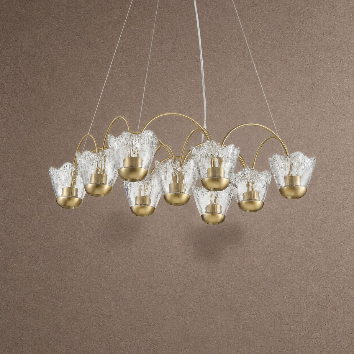 Petalia Modern Pendant Light L24" - Blushlighting