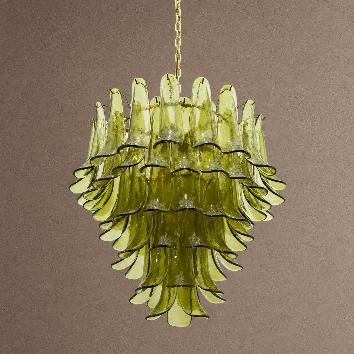 Petalo Round Chandelier - 35.43"Blushlighting
