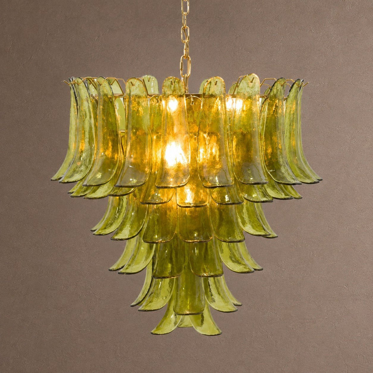 Petalo Round Chandelier - 29.53"Blushlighting