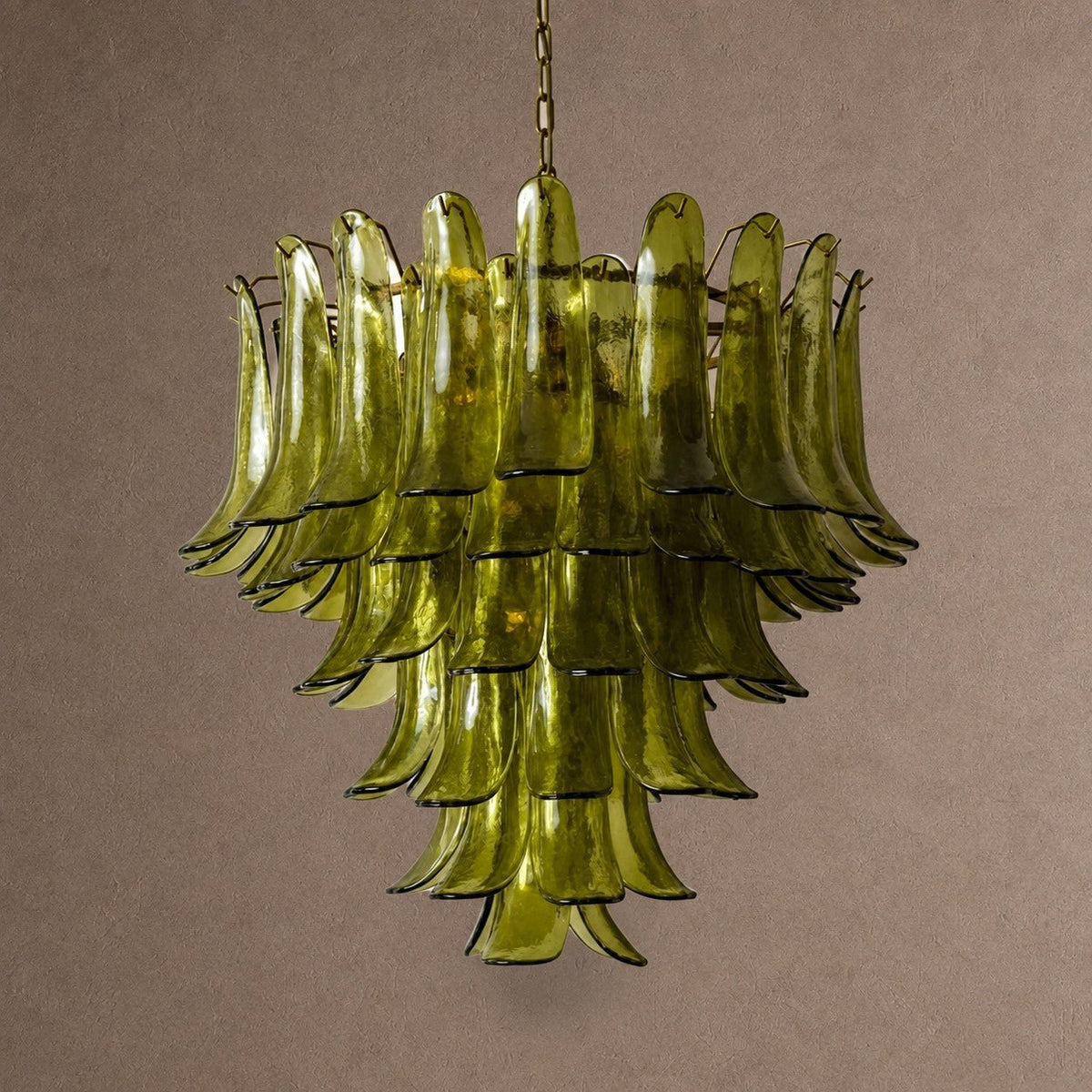 Petalo Round Chandelier - 35.43"Blushlighting
