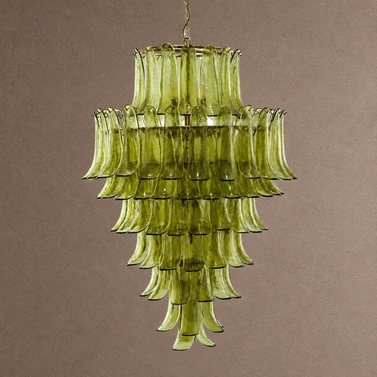 Petalo Round Chandelier - 35.43"Blushlighting