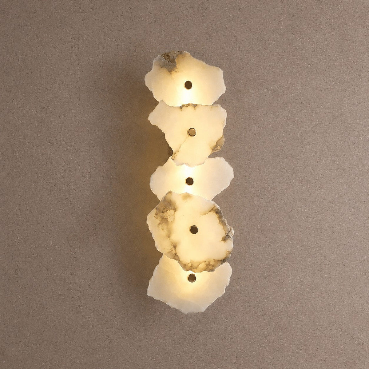 Petalune Tiered Wall Sconce - 1 LightBlushlighting