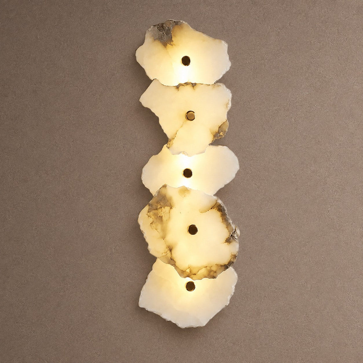 Petalune Tiered Wall Sconce - 1 LightBlushlighting