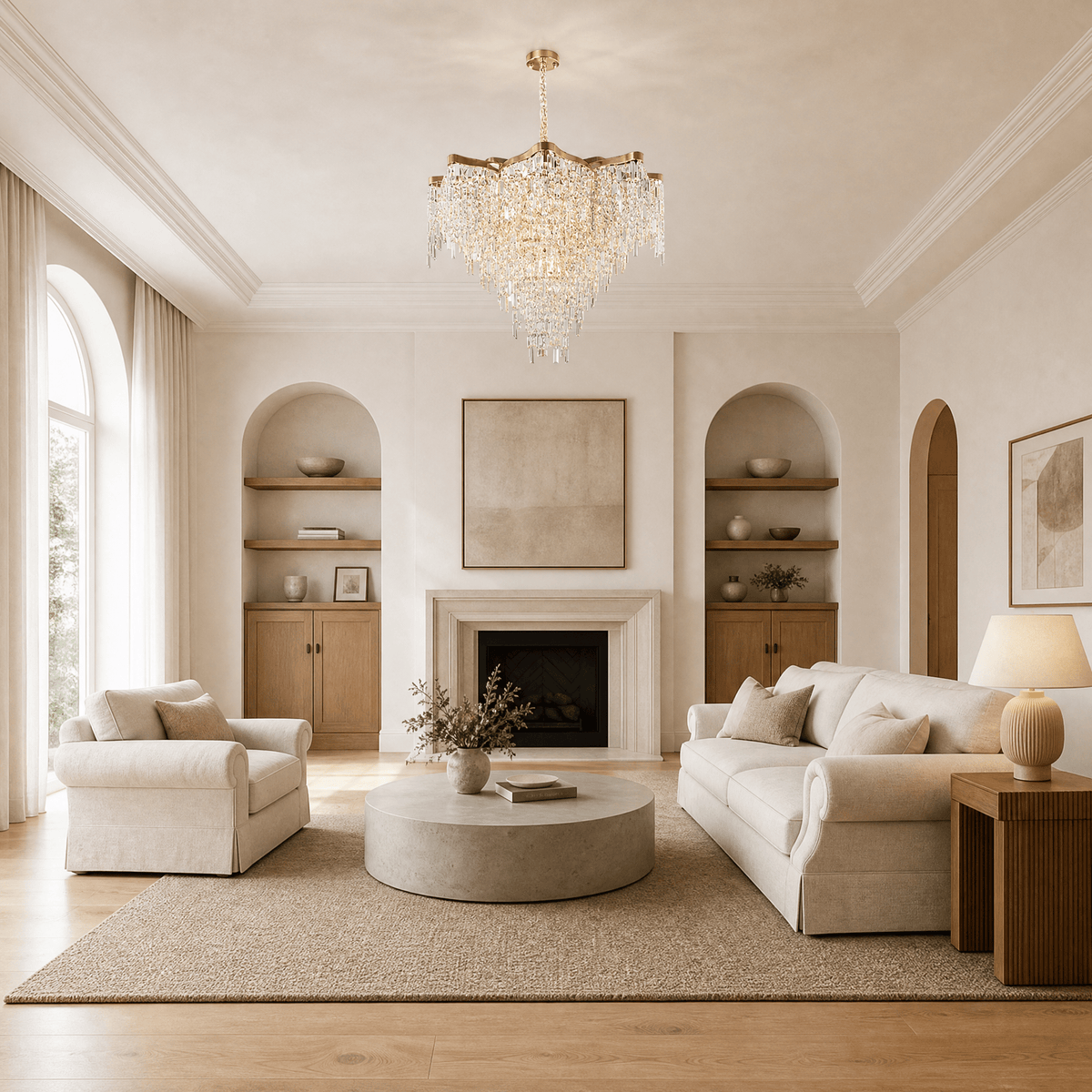 Pianeta Crystal Chandelier - Φ800mmBlushlighting