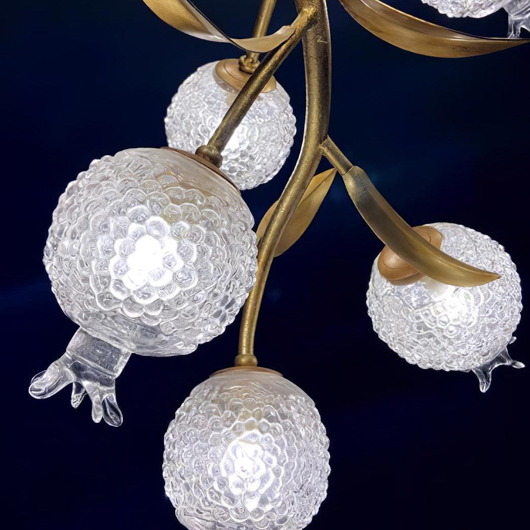 Pomegranate Brass Branch Chandelier - ∅ 19.7″ x H 51.2″ / Dia 50cm x H 130cmDark CopperBlushlighting