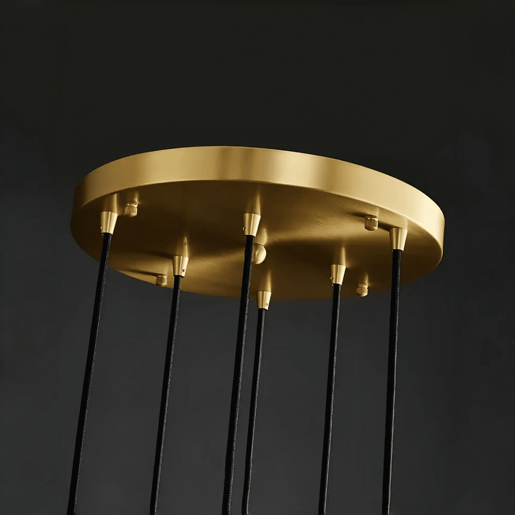 Post - modern Extra - long Pendant Light Fixtures for Staircase/High - ceiling Space/Foyer - 10 Lights: D15.8"AmberWarm LightBlushlighting