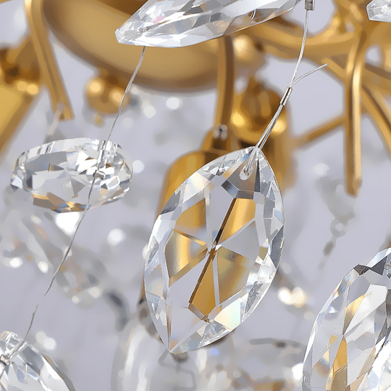 Postmodern Creative Crystal Branch Chandelier - 39.37" diamBlushlighting
