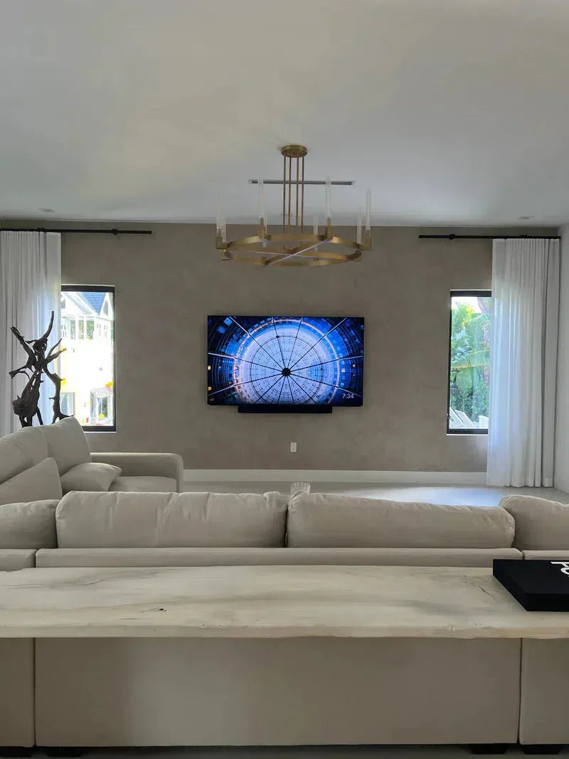 Cannel Round Chandelier 36"48''60''72''