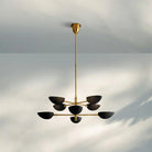 Graphica Chandelier 38" 73''-38''-Black-