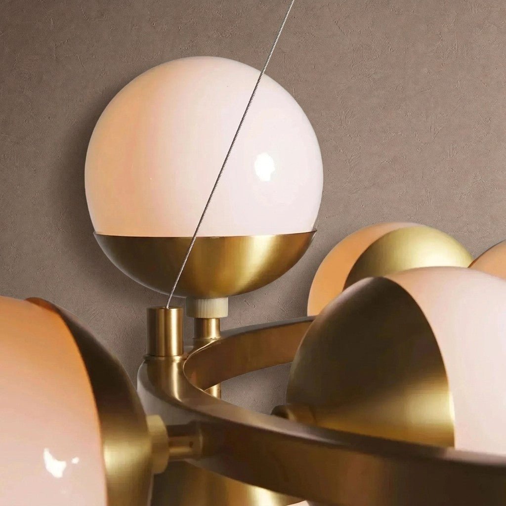 Raechelle Globe Chandelier - Blushlighting