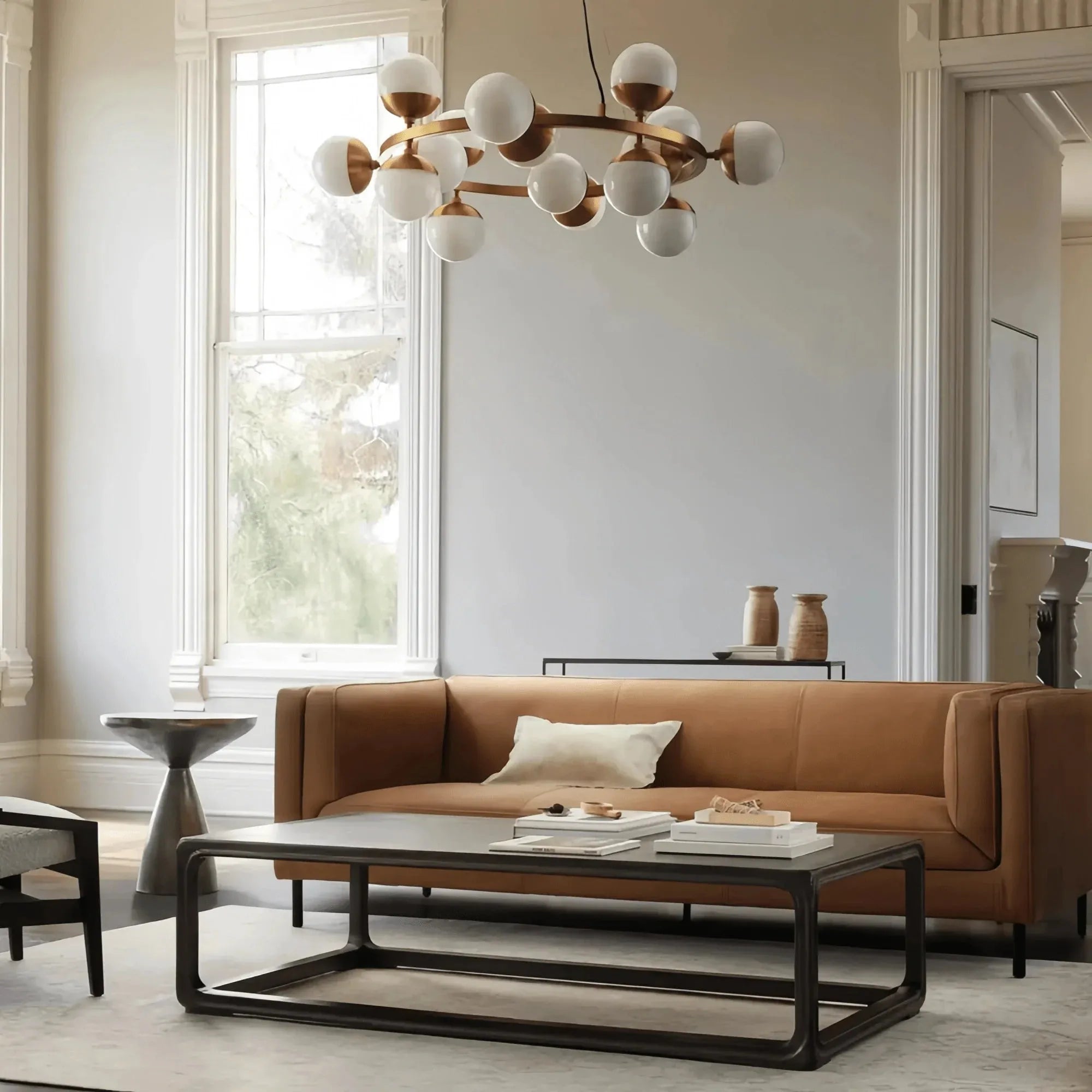 Raechelle Globe Chandelier - Blushlighting